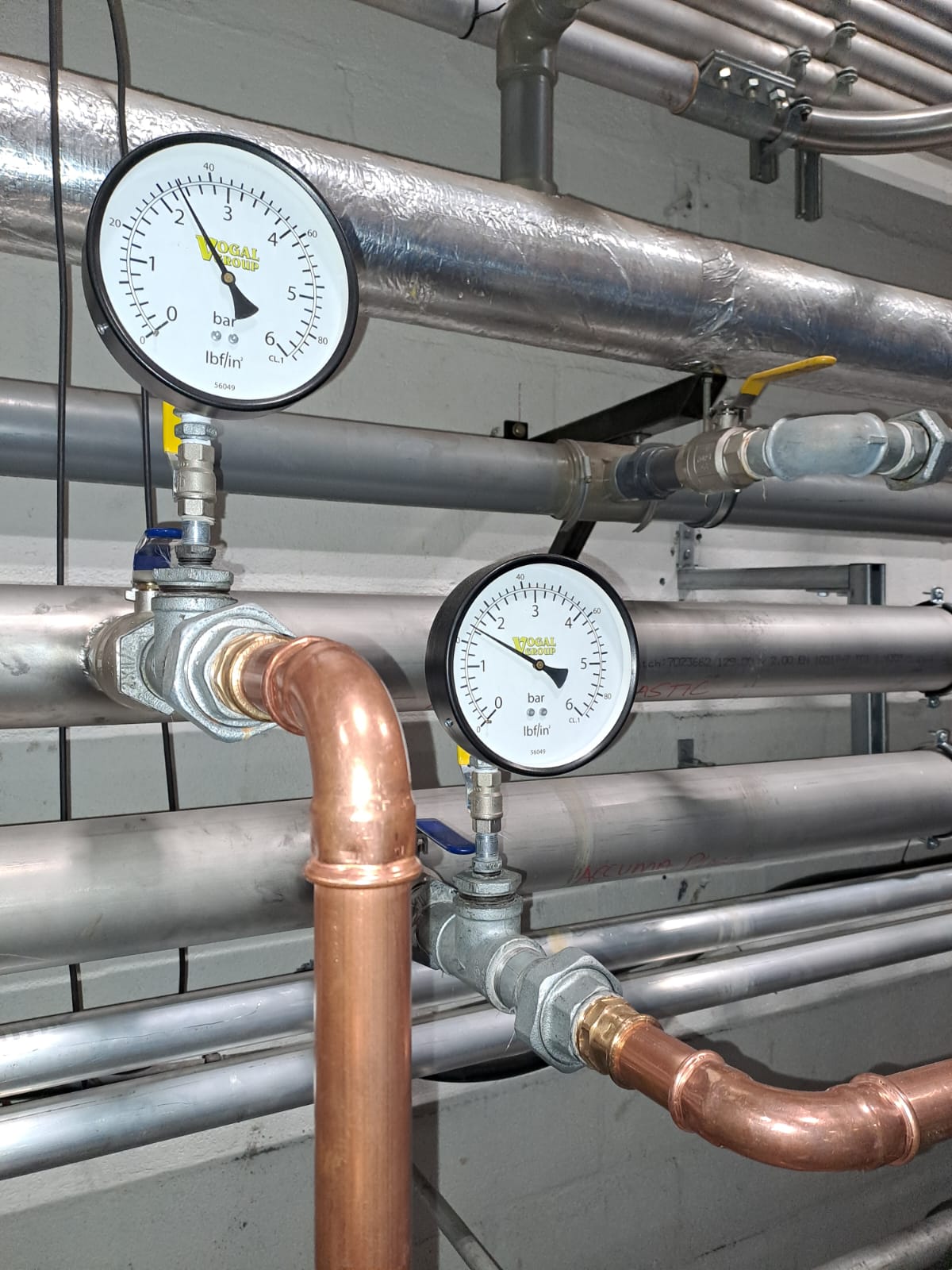 Pipework Installation - Cooling Water System Upgrade